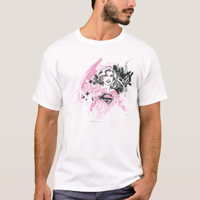 Supergirl Totally Fabulous T-Shirt (Vorderseite)