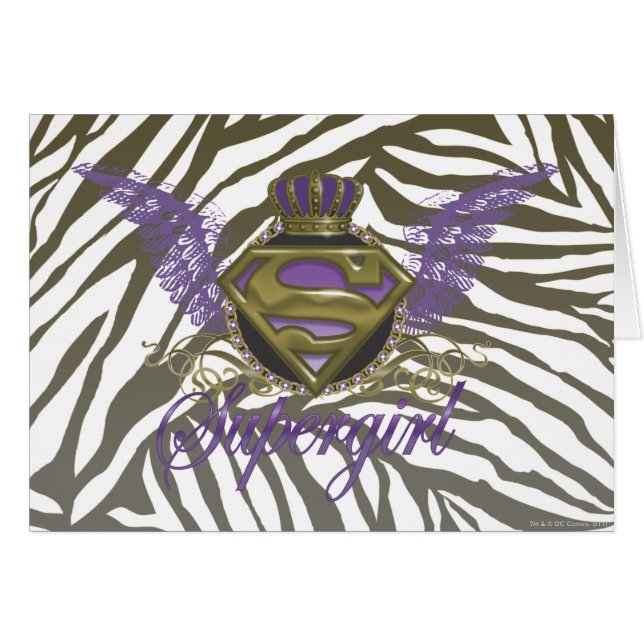 Supergirl Zebra Print (Vorderseite (Horizontal))