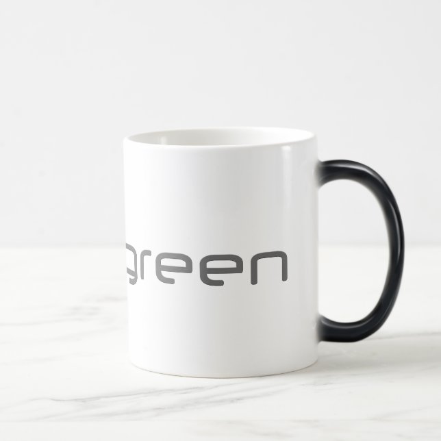 Supergreen - Farbe-verwandelnde Tasse (Rechts)