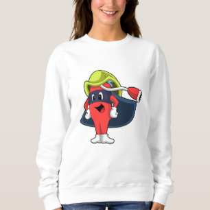 Superheld als Feuerwehrmann Sweatshirt