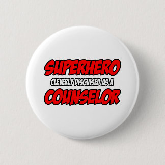 Superheld Button