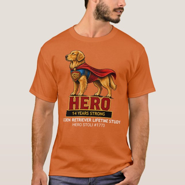 SUPERHELD dunkel     T-Shirt (Vorderseite)