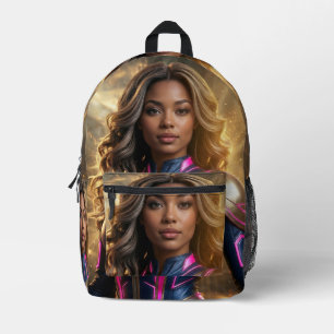 SUPERHELD - FANTASY SCI-FI BEDRUCKTER RUCKSACK