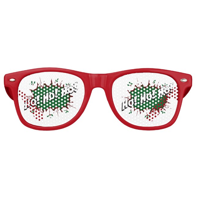 Superheld Ho! Ho! Ho! Sonnenbrille (Vorderseite)