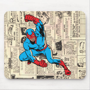 Superheld in Action Gear! Mousepad