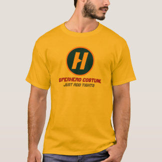 Superheld-Kostüm - mit kundenspezifischem T-Shirt