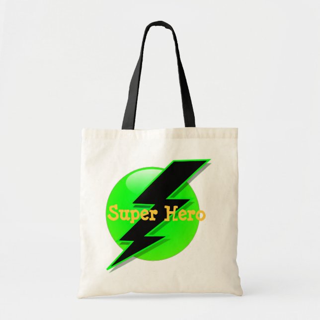 Superheld-Leckerei-Tasche Tragetasche (Vorne)