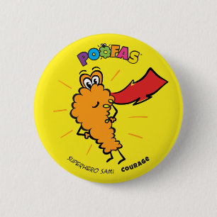 Superheld Sami Knopf Button