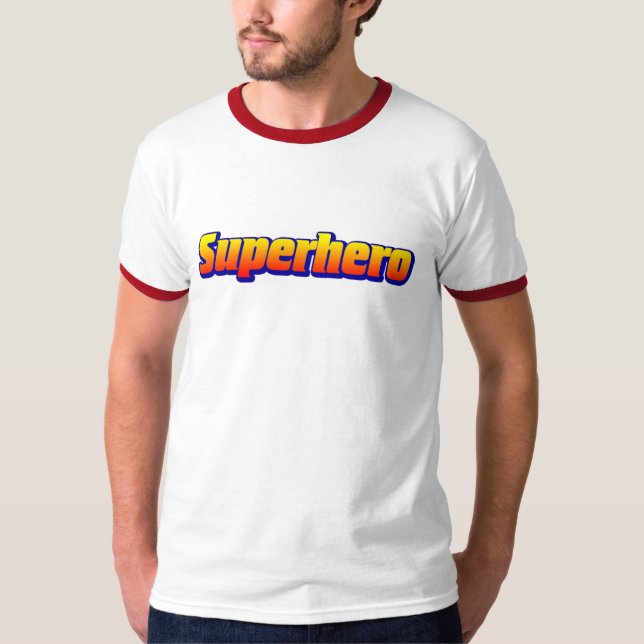 Superheld T-Shirt (Vorderseite)