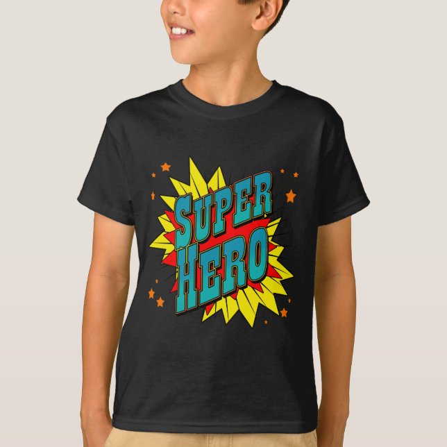 Superheld T-Shirt (Vorderseite)