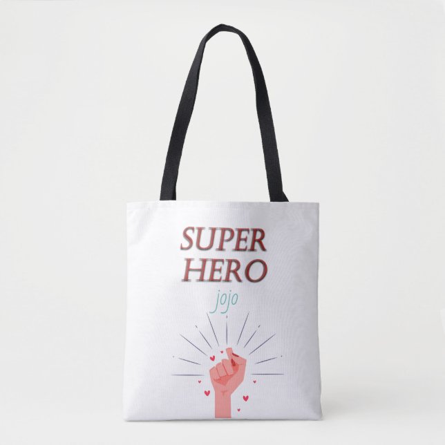 Superheld Tasche (Vorderseite)
