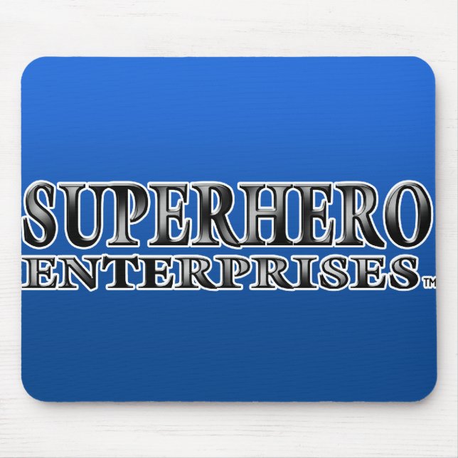 Superheld-Unternehmen Mousepad (Vorne)