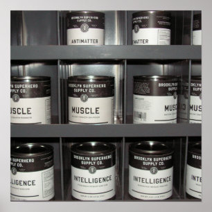 Superheld-Versorgungen Poster