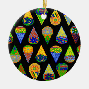 Superhelden-Eiscreme-Tüten Keramik Ornament
