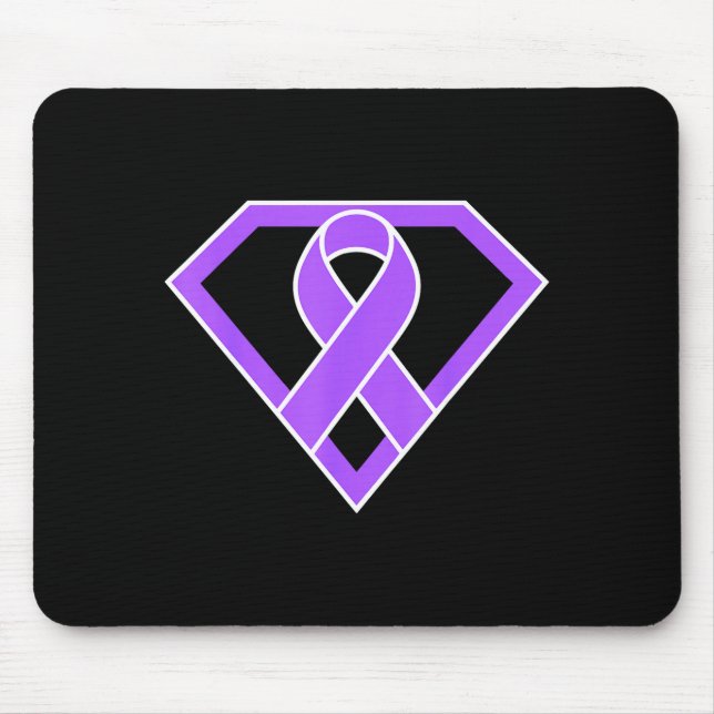 Superhelden-Held-Krieger-Kämpfer-Lupus-Bewusstsein Mousepad (Vorne)