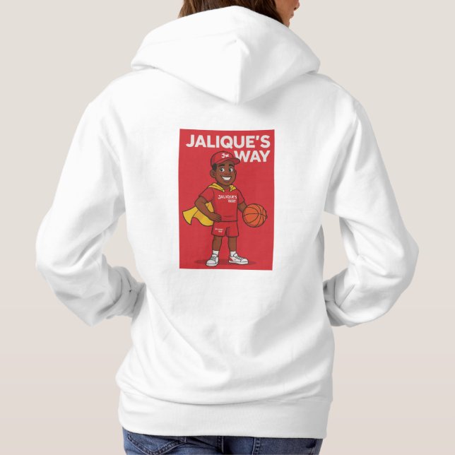 Superhelden-Kapuzenpullover Hoodie (Rückseite)