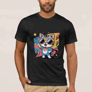 Superhelden-Kitty-Power T-Shirt