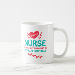 Superhelden-Krankenschwester-Tasse Kaffeetasse
