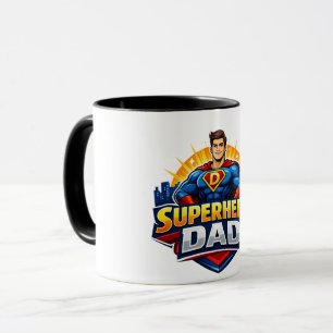 Superhelden-Vater Tasse