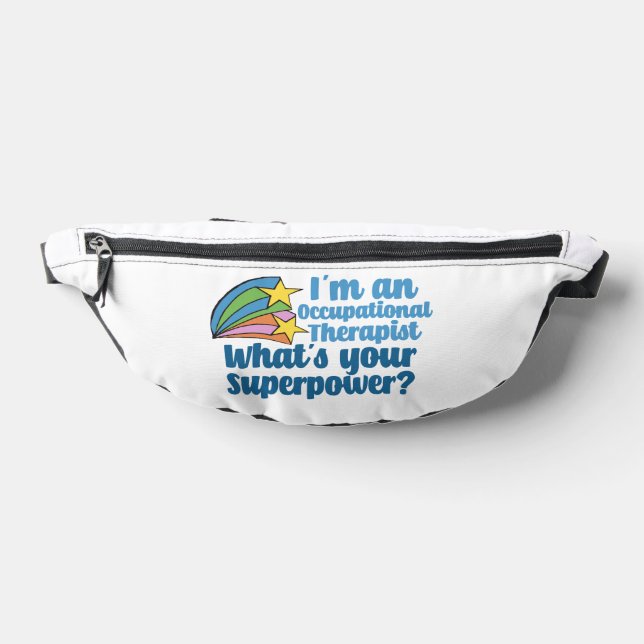 Superheldin für niedliche Arbeitstherapie Bauchtasche (Ablage )