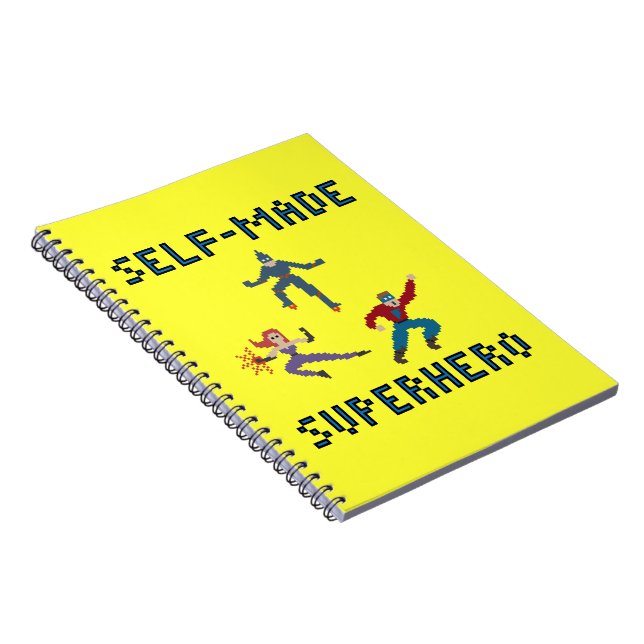 Superheldpapiernotizbuch Notizblock (Rechte Seite)