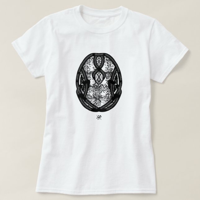 Superherd-Maske T-Shirt (Design vorne)