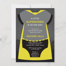 Superhero Baby Shower Einladung für Reena
