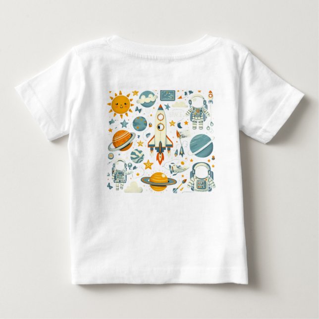 Superhero Baby T-shirt (Rückseite)