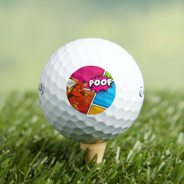 Superhero Callaway Supersoft Golf Balls Golfball (Insitu T-Shirt)