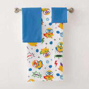 Superhero Chicken Badhandtuch Set