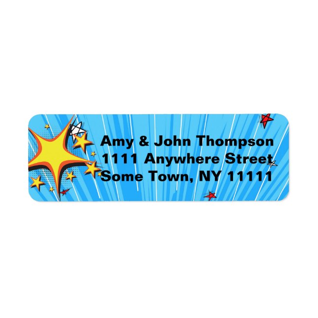 Superhero Comic Book Style Adoption Party (Vorne)