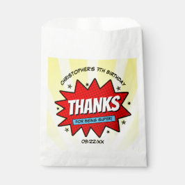 Superhero Comic buchen jedes Alter Geburtstag Geschenktütchen