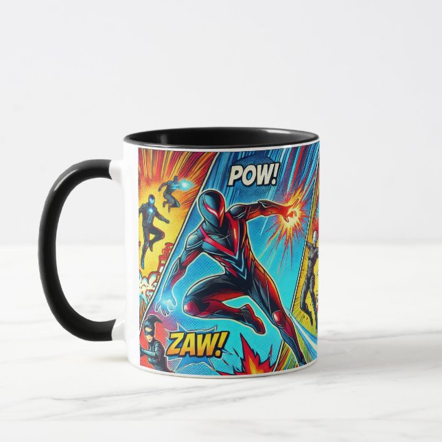 Superhero Comic Tasse (Links)