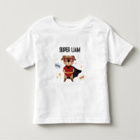 Superhero Dog Baby Kleinkind T - Shirt