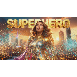 SUPERHERO - FEMALE SUPERHERO ARMBANDUHR