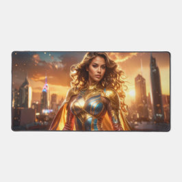 SUPERHERO - FEMALE SUPERHERO SCHREIBTISCHUNTERLAGE