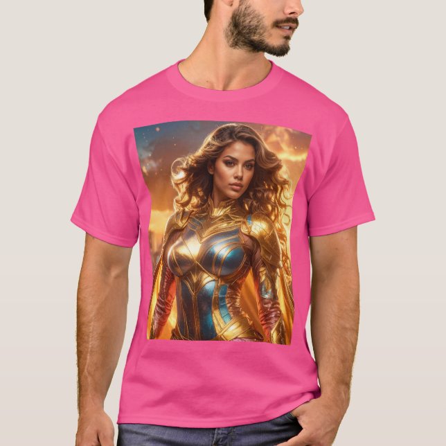 SUPERHERO - FEMALE SUPERHERO T-Shirt (Vorderseite)