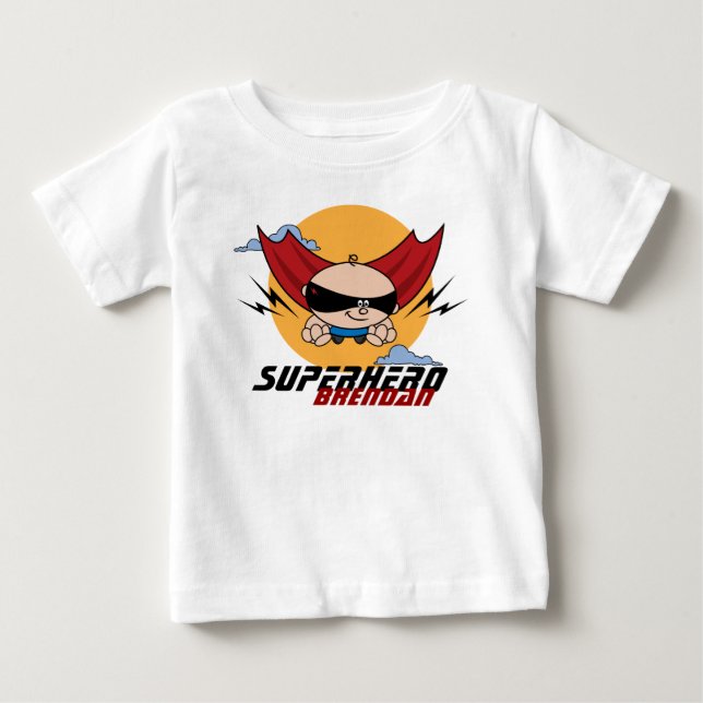 Superhero Flying Toddler Light T - Shirt (Vorderseite)