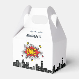 Superhero Gable Favor Box Geschenkschachtel