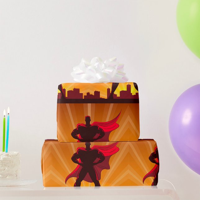 Superhero Geschenkpapier (Von Creator hochgeladen)