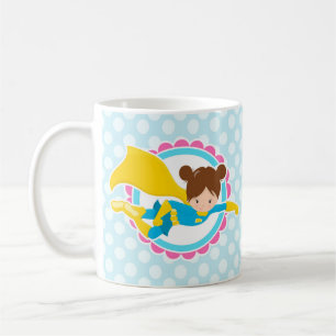 Superhero Girl - Niedlicher Hero in Kap Kaffeetasse