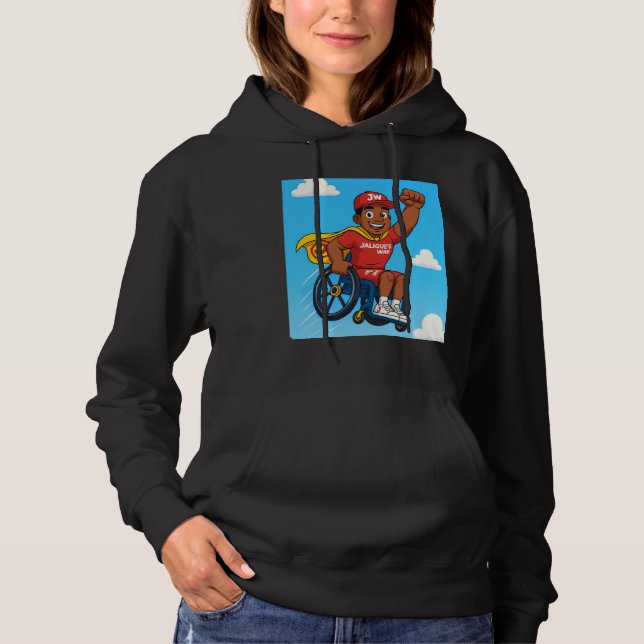 Superhero Hoodie Womens (Vorderseite)