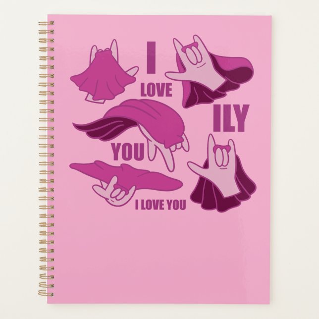 Superhero ILY - ASL Design Planer (Vorderseite)