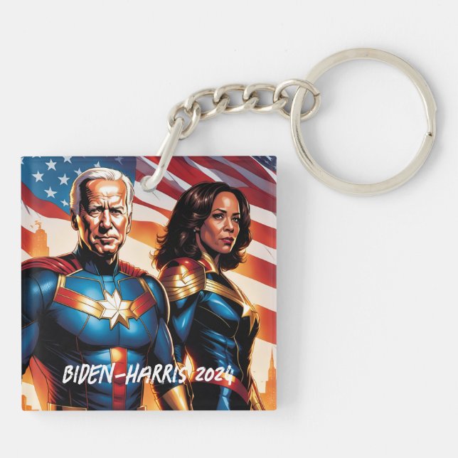Superhero Joe Biden et Kamala Harris (Dos)