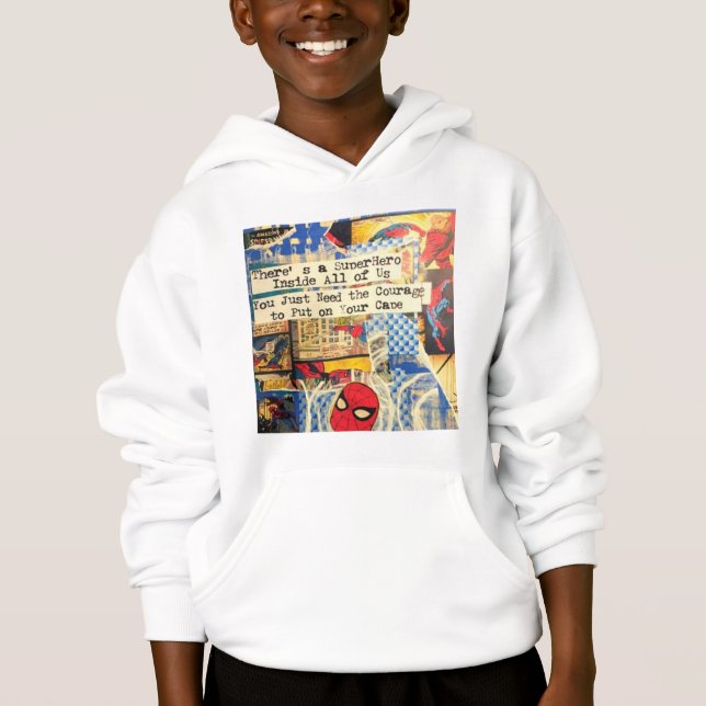 Superhero Kid's Hooded Sweatshirt (Vorderseite)