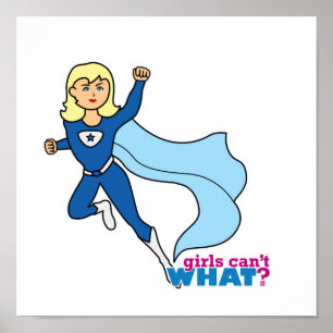 Superhero - Licht/Blonde Poster