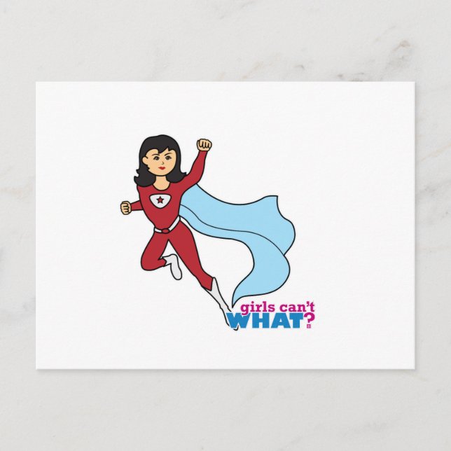 Superhero - Mittel Postkarte (Vorderseite)