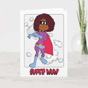 Superhero Mother Day Card für eine Super Mama Karte