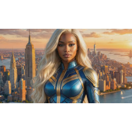 SUPERHERO - NEW YORK BEDRUCKTER RUCKSACK