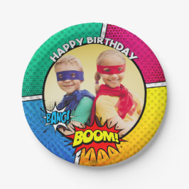 SuperHero-Partyplatte fertigen es besonders an! Pappteller